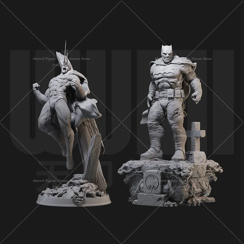 

1/24 1/18 Scale God of Strength Power Clark Kent Guilty Nemesis Bruce Wayne DIY Self-assembled GK 3D Resin Un-panited Dolls