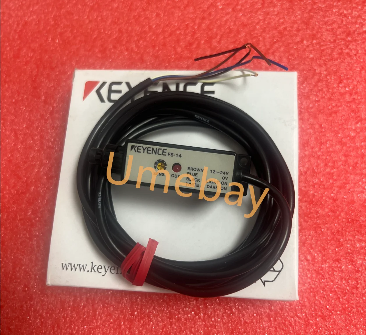 1 piece , Keyence photoelectric sensor ,  FS-17  /  FS-14  /  FS-T1 /  FS-T2  /  FS-N10  /  FS-N40