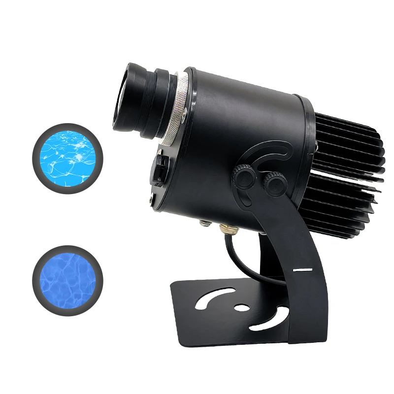 

80w Waterproof Dynamic Water Pattern Lighting LED Seawater Ripple Lamp Spotlight Pattern Projection Lamp