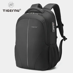 Garantia vitalícia mochila masculina 14 15.6 17 polegada mochila portátil para homens tsa anti roubo saco de viagem mochilas saco para a escola