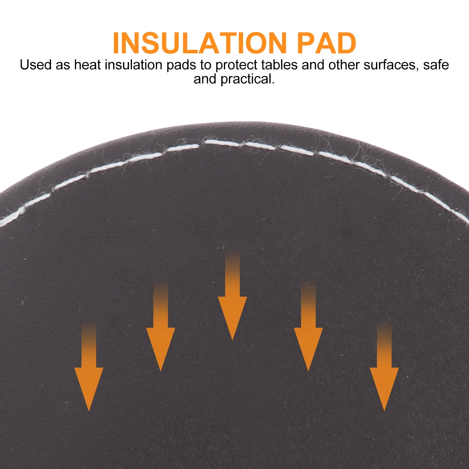 

1Set Round Coasters Anti-Scalding Heat Insulation Mats Sturdy Reusable Tableware Pad Cup Coaster Heat Insulation Cup Pad