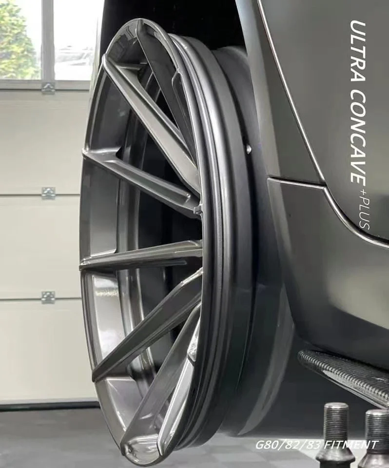 عجلات سيارة سباق مقعرة عميقة 5X112 5X120 لسيارات bmw M3 M4 M5 Mercedes Amg Audi Rs 18 19 20 21 بوصة حافة كروم #6