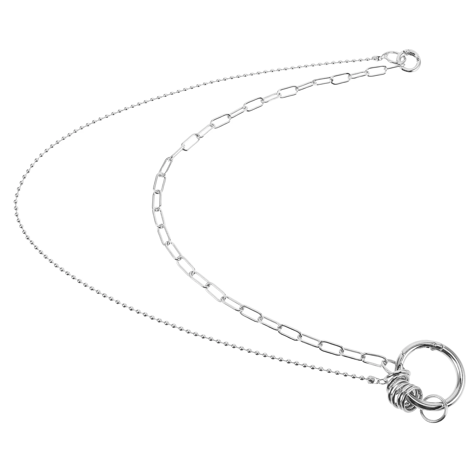 

Pants Punk Unisex Alloy Metal Waist Belt Chain Accessories Jeans Hip-Hop Fashion Body Jewelry Costume Clothes Chunky