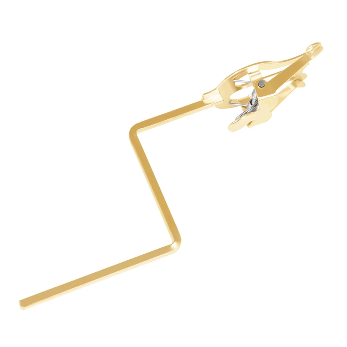 مشبك موسيقى الساكسفون A71P ألتو ساكسفون مسيرة مشبك موسيقى محمول مشبك موسيقى (طويل) ذهبي