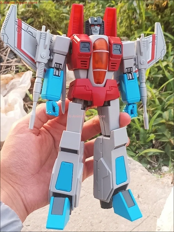 متوفر في المخزون ألعاب محولات هاسبرو نموذج متحرك تم تجميعه مسبقًا G1 Starscream شخصيات الحركة روبوت نموذج هوايات مجموعة هدية