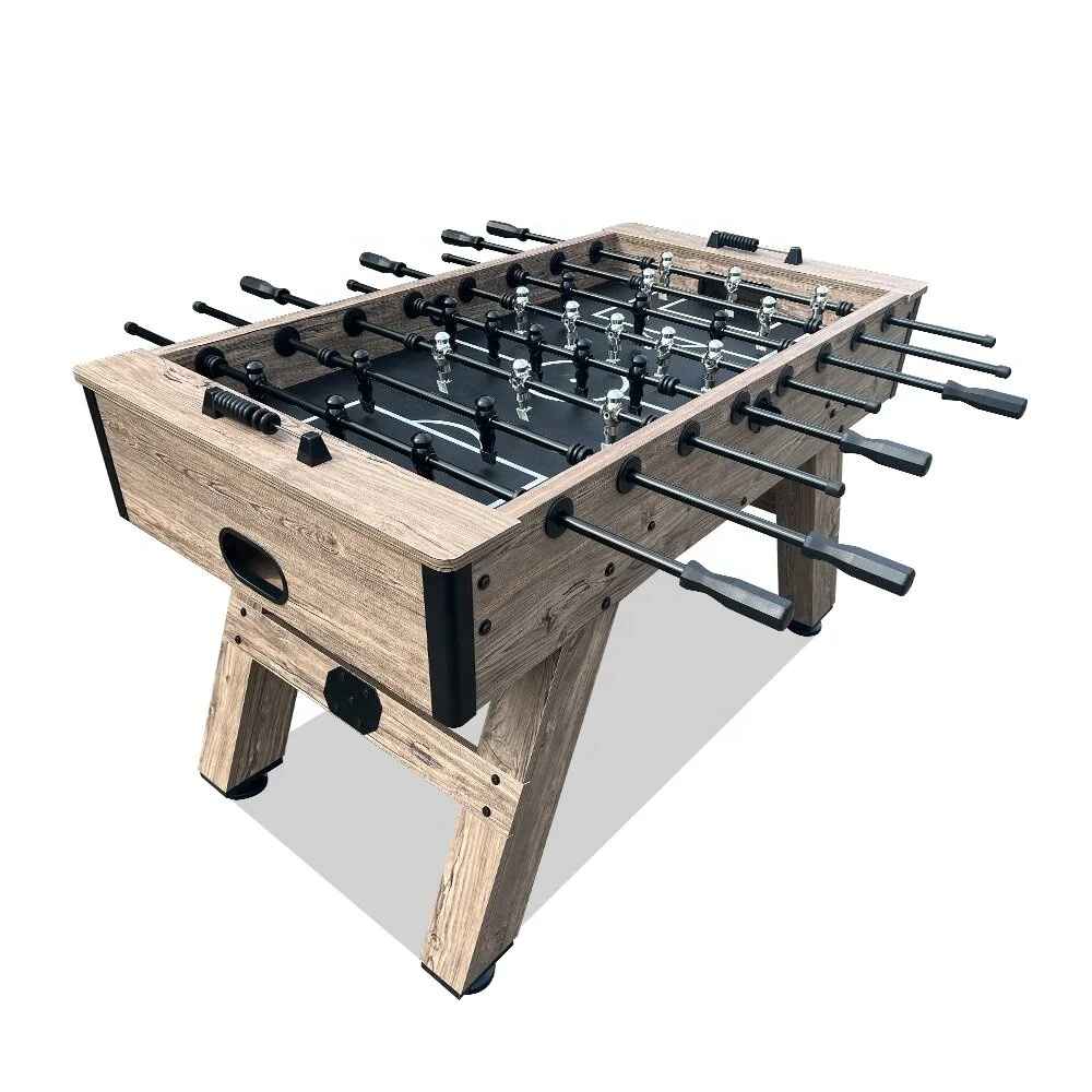 

Indoor 5FT Professional Soccer Table Foosball Table Kicker Game Table Customized PVC Grain Leg Leveler 11 Players Toy