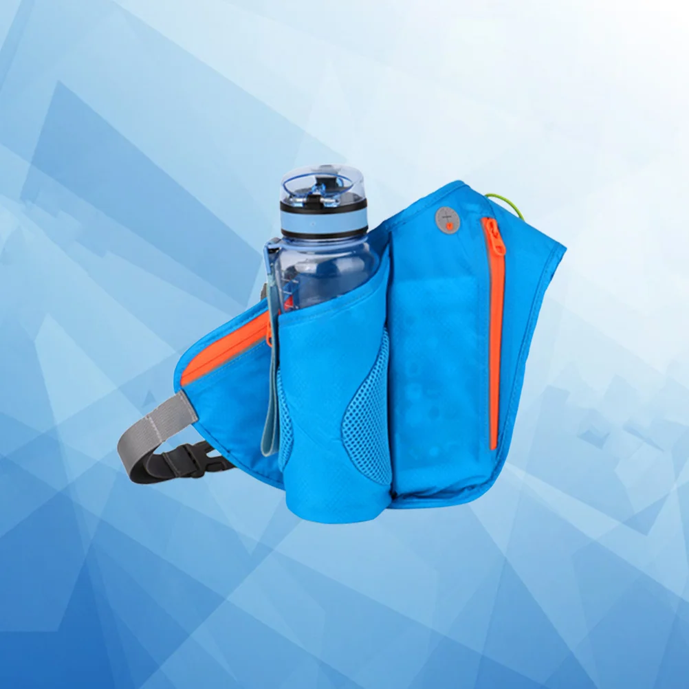 Running Phone Waist Pack Nylon Lightweight Portable Storage For Keys Bottle Tickets Earphone Hole Outdoor Travel Hiking Riding