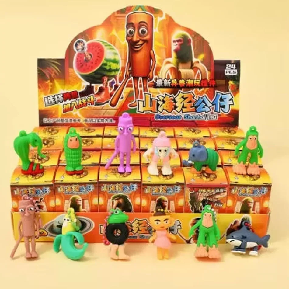 ****Set Mini Tung tung tung Sahur Figuras Model PVC Italian Brainrot Tun Tung Tung Sahur Action Figures Toys
