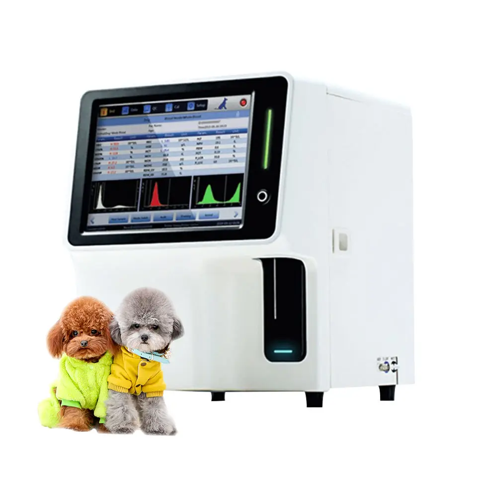 

Blood Testing Machine 3-part Veterinary Hematology Analyzer For Dog,Cat,Horse,Pig,Cow