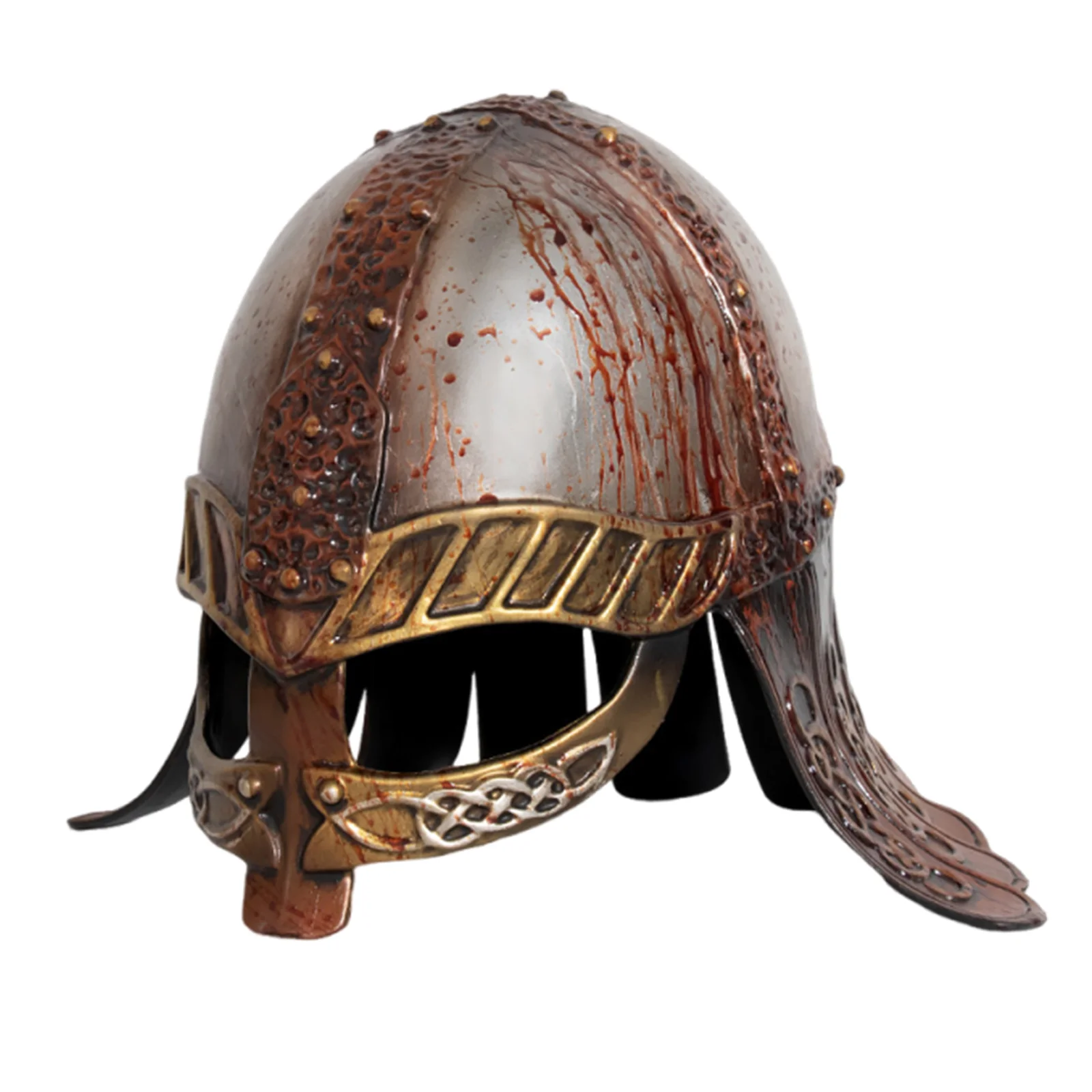 Wikinger-Hut für Damen und Herren, Cosplay-Kostüm, Mittelalterliches Accessoire, Party-Requisite, Realistischer Kriegerhut, Piratenkappe