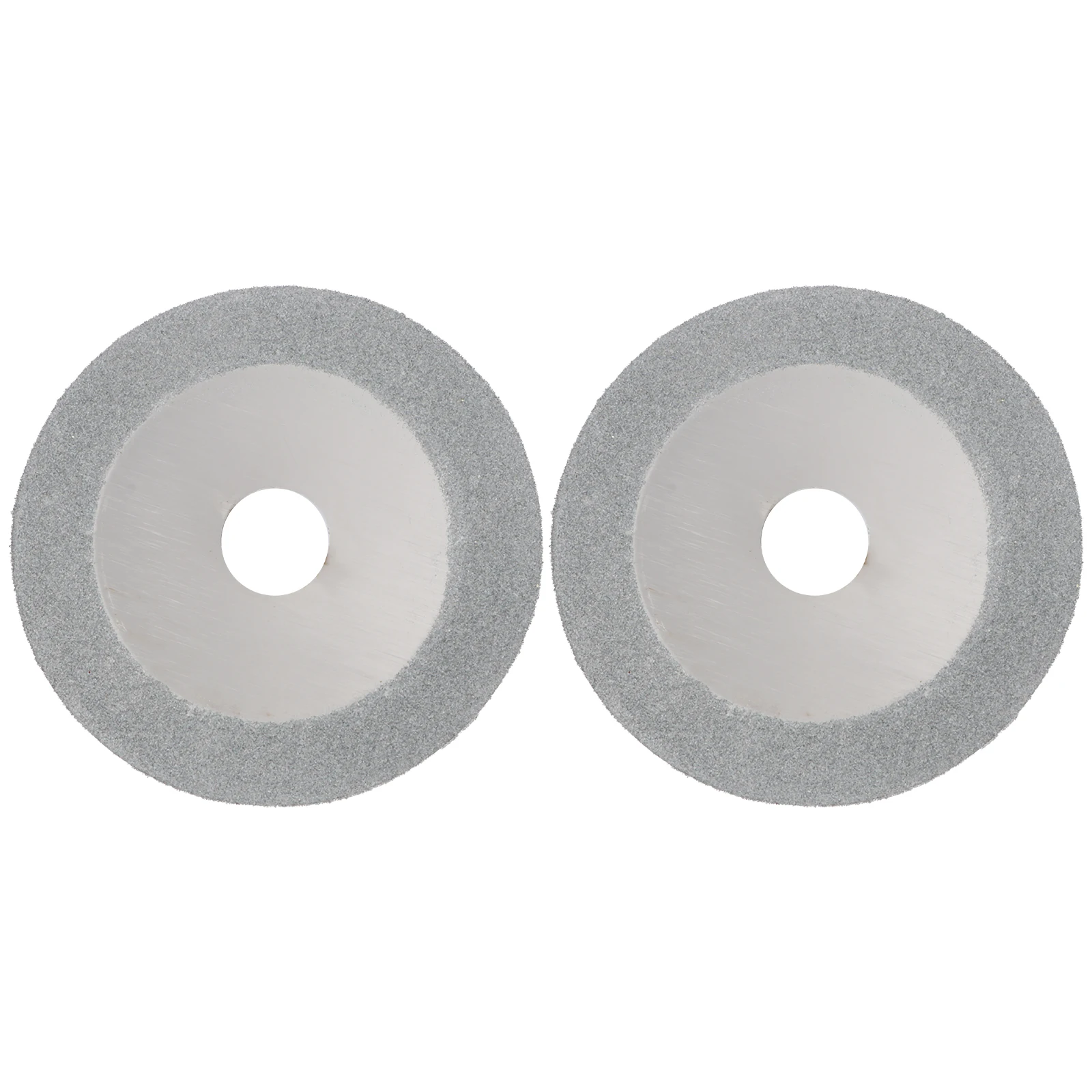 

2Pcs Grey Diamond Cutting Discs Circular Blades Cut Off Wheel High Manganese Steel Base Thickening Design Use