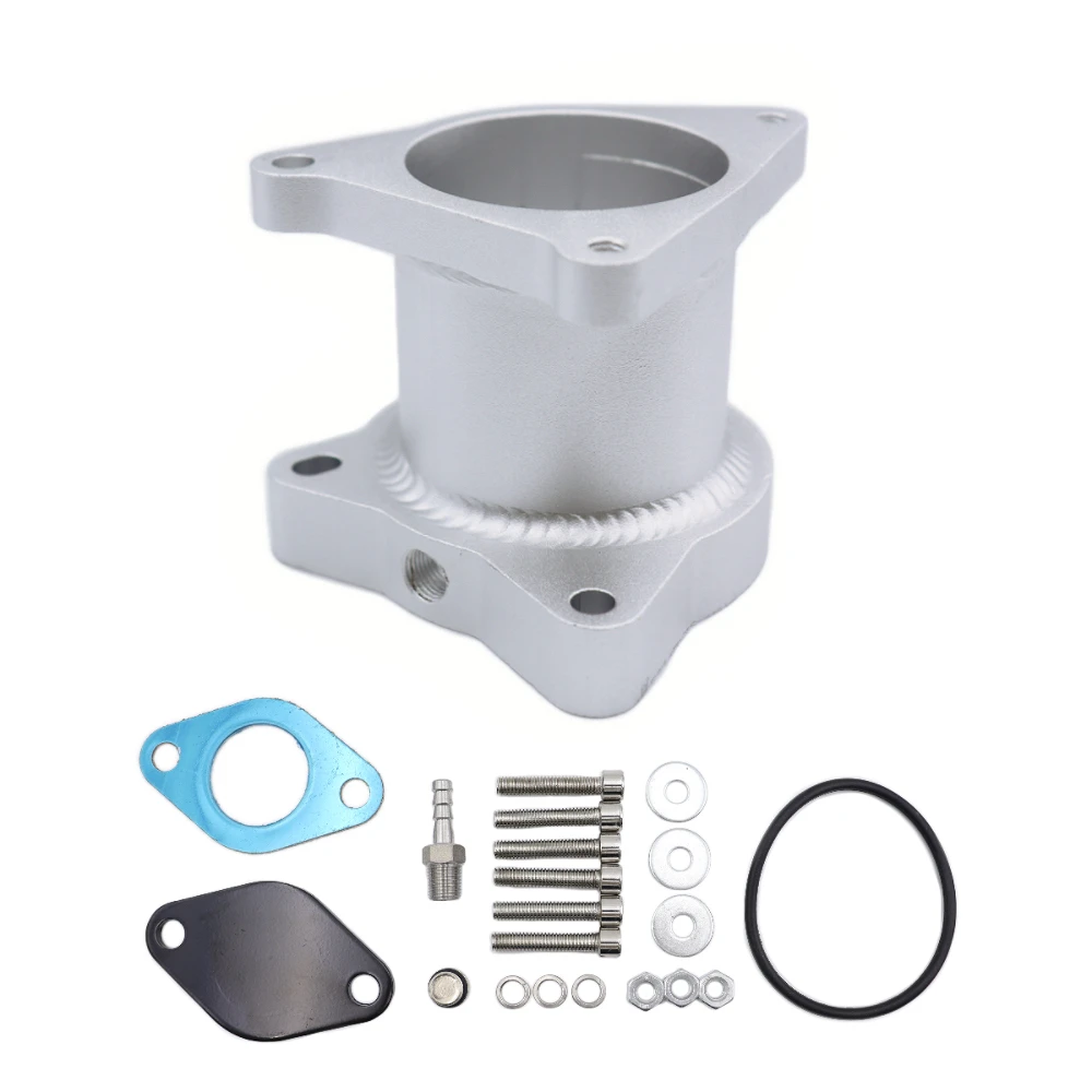 Car Aluminum EGR Valve Kit Replacement Pipe For VW Passat Jetta Beetle Touran Eos Golf Audi A3 A4 A5 A6 Skoda Octavia Seat Ibiza