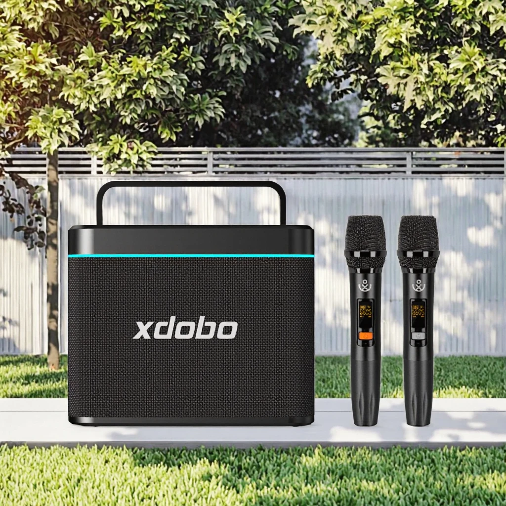 

Xdobo Truth 200 Вт IPX6 Водонепроницаемый RGB светодиодный USB/TF/AUX Портативный сабвуфер для домашнего кинотеатра Беспроводной для динамика Караоке Открытый