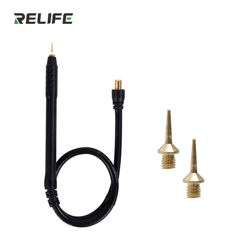 RELIFE Battery Spot Welder Soldering Pen Cable Needle For Mobile Phone Battery Welding RL-936WB Machine 1MM Meticulous Repair