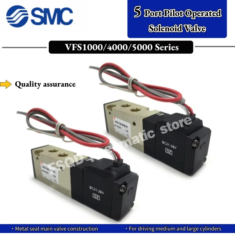 

VFS1120-5GB 5DZ 3G-01 VFS4110 VFS5110 VFS5310-4E 4EB 5EB 5DZB-04 06 катушка 5-портовый электромагнитный клапан с пилотным управлением VFS VFS5000 4000