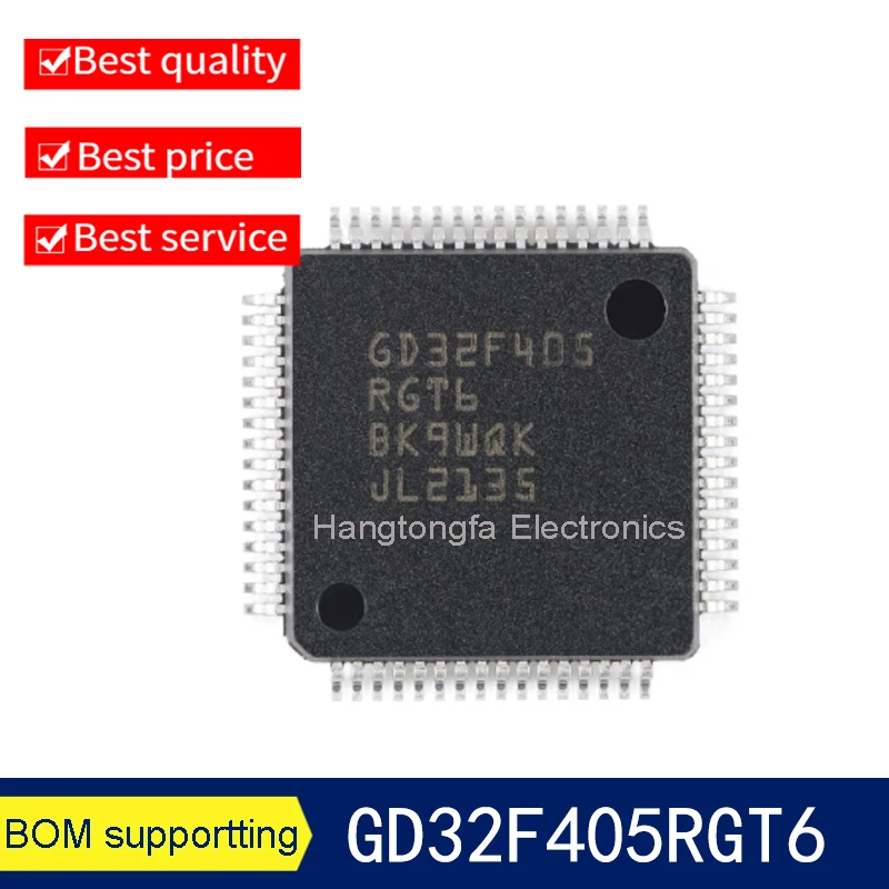 405RGT6 GD32F405RGT6 LQFP-64 32 Bit Microcontroller Chip MCU IC Controller Integrated Circuit