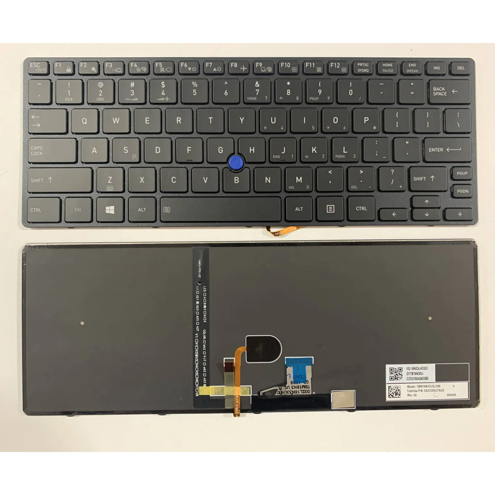 

Laptop keyboard US Layout for Toshiba Tecra X40-D X40-D-BTO X40-D1452 X40-E