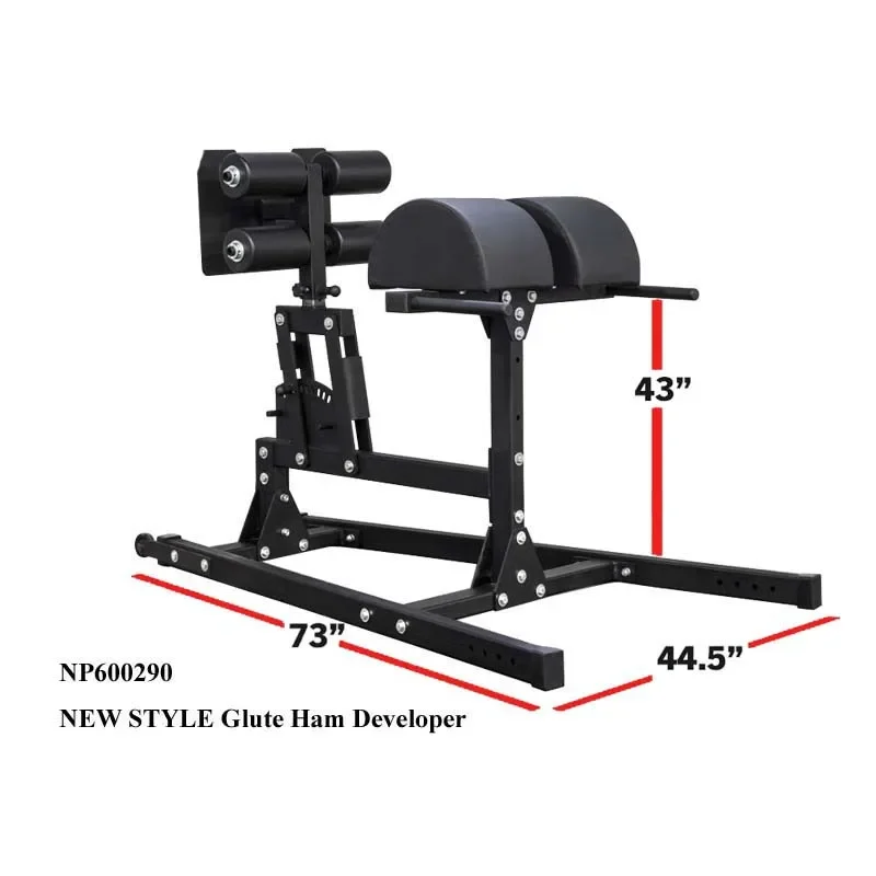 Commercial Glute Ham Developer 2.0 Gym Hip Training Equipment