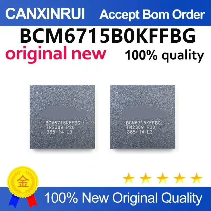 (5pcs-100pcs)Brand new original BCM6715B0KFFBG package BGA-239 high-performance multimedia processor chip IC