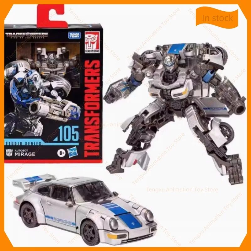 Jouets de transformation série Studio 105, classe de luxe Mirage, 4.5 pouces, figurines d'action, jouets cadeaux à collectionner, expédition 24 heures