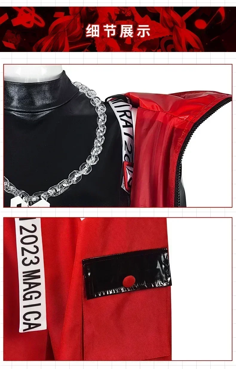 زي تنكري لمشروع Mirai Sekai ، شعر مستعار سحري ملون ، مسرح سحري ، عرض حفلة موسيقية ، هالوين ، شعر مستعار مجموعة كاملة ، متوفر ، Miku ،