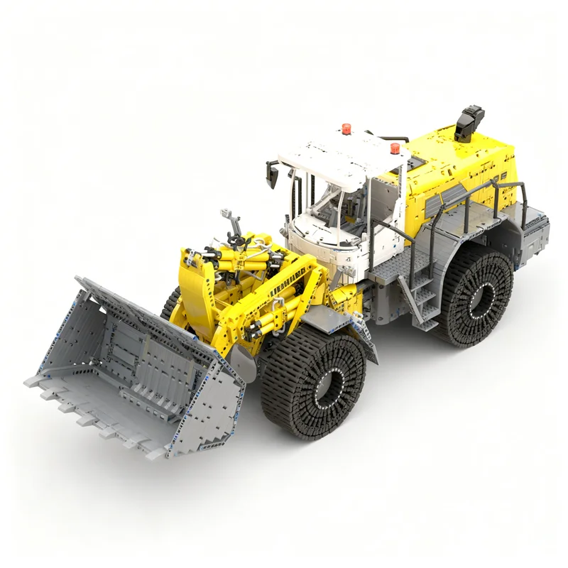 11259pcs MOC Technical Liebherr L586 Showcase Version Model Building blocks Construction Brick DIY idea Kids Christmas gifts toy
