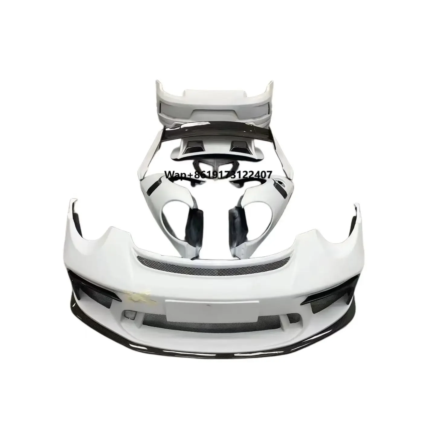 

Body Kit for 911 991.1 Upgrade GT3RS Body Kit Front Rear Bumpers Side Skirts Hood Spoiler