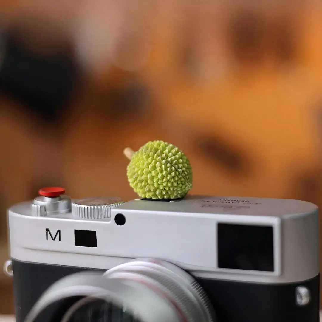 Cute Fruit Universal Hot Shoe Cover for Leica Q2 Q3 Fuji X100V X-T5 Sony ZV-1 ZV-E10 Canon EOS R5 Nikon Z5 Camera Accessories