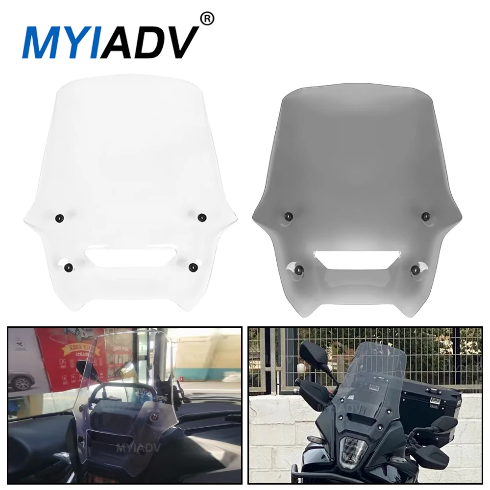 

Motorcycle Windscreen Windshield For Honda NX400 NX500 NX 400 500 2024 Heightened Wind Deflectors Protector Screen Accessories