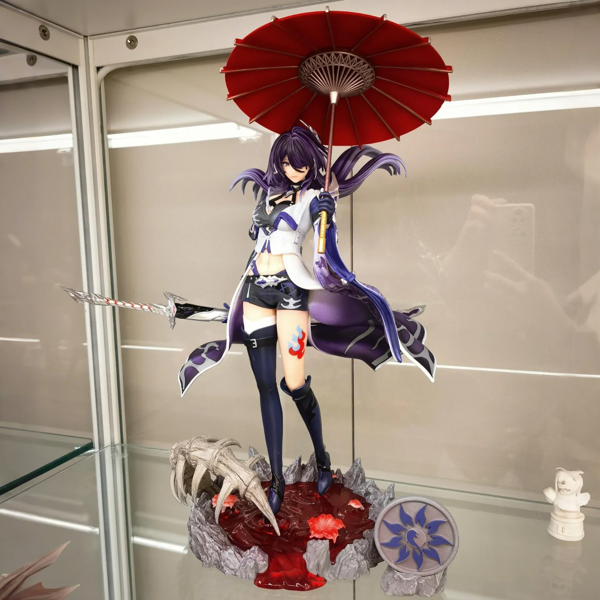 ゲーム Honkai スターレールフィギュア Acheron アクションフィギュア雷電 Bosenmori メイ PVC 模型玩具収集装飾置物玩具ギフト