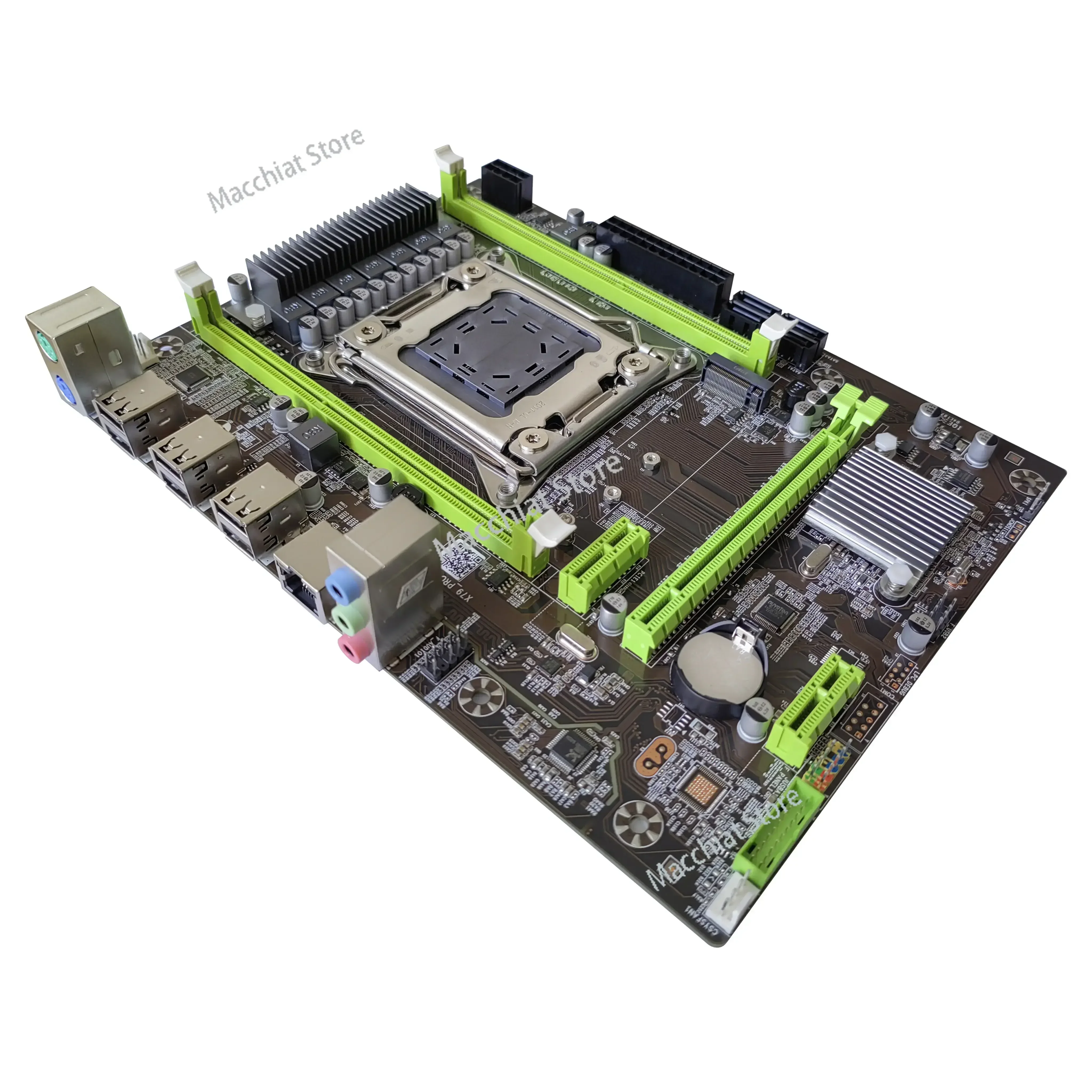 X79 Big board computer motherboard CPU set 2011 pin support E5-2670ECC 8G server memory