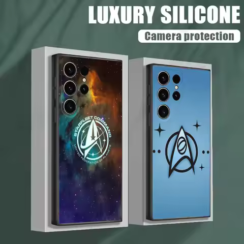 S-Star Trek S-Ships Phone Case For Samsung S25,S24,S21,S22,S23,S30,Ultra,S20,Plus,Fe,Lite,Note,10 Black Soft Shell