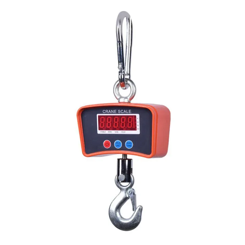 Hanging Portable Digital 500 Kg Crane Scale Electric Crane Scale Hook For Weighing 100kg 200kg 300 Kg 500kg 1000kg