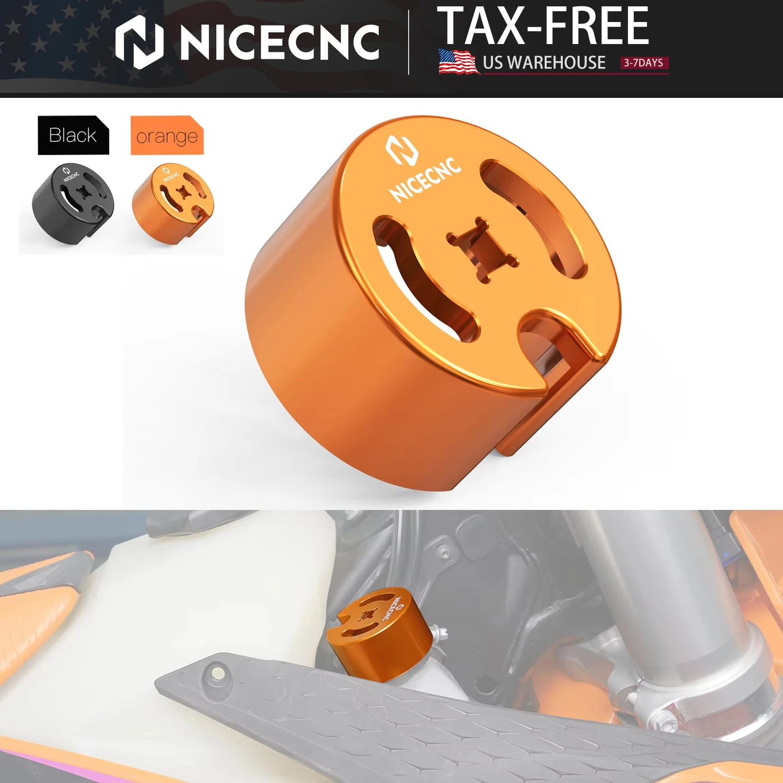 

NICECNC для KTM EXC 300 2024 2025 Инструмент для снятия крышки радиатора для KTM EXC-F 350 SX 125 SXF 450 Husqvarna TE300 GasGas EC300 EC250