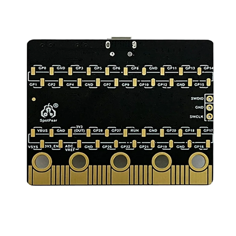 Placa base para Raspberry Pi PICO RP2040 Bit, placa de desarrollo de programación Python, Compatible con el Kit de placa Microbit de la BBC