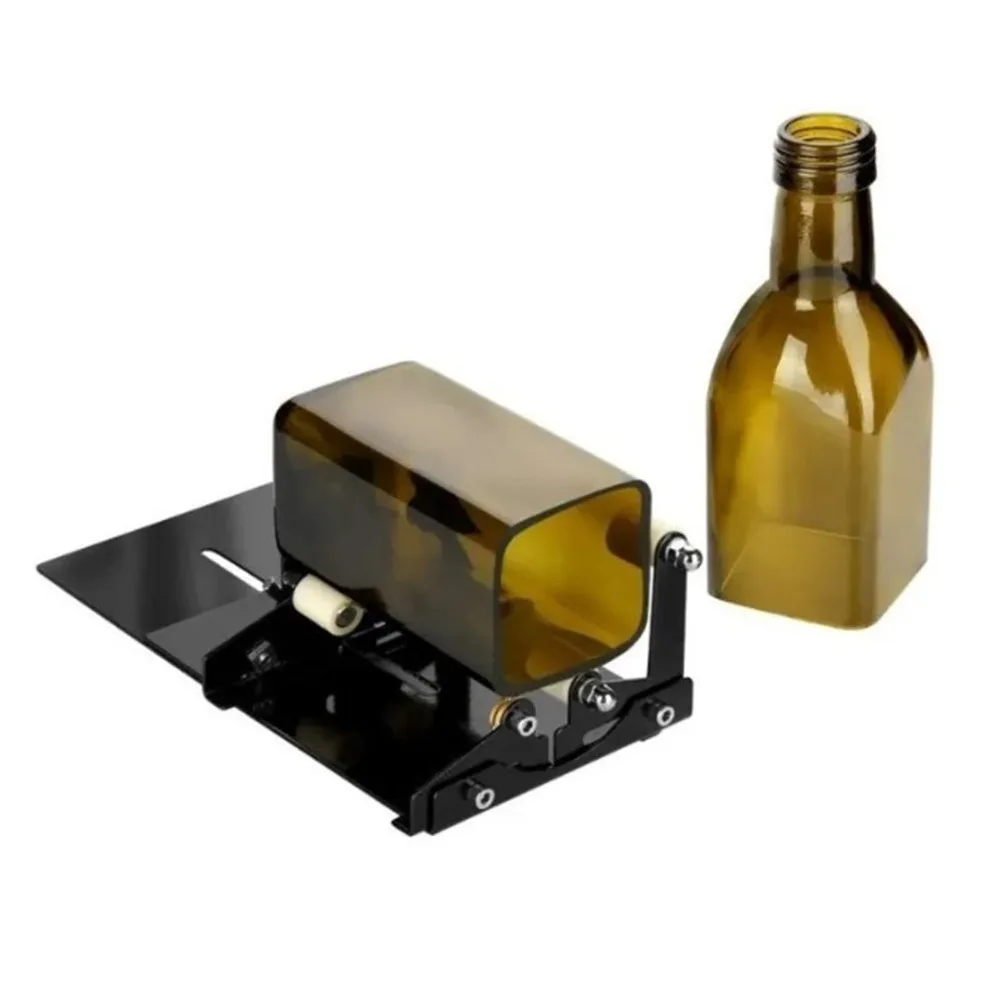 Adjustable Glass Bottle Cutter Round Square Cutting DIY Bottle Cutting Tool Multi-Function Wine Bottle Cutter Home Workshop