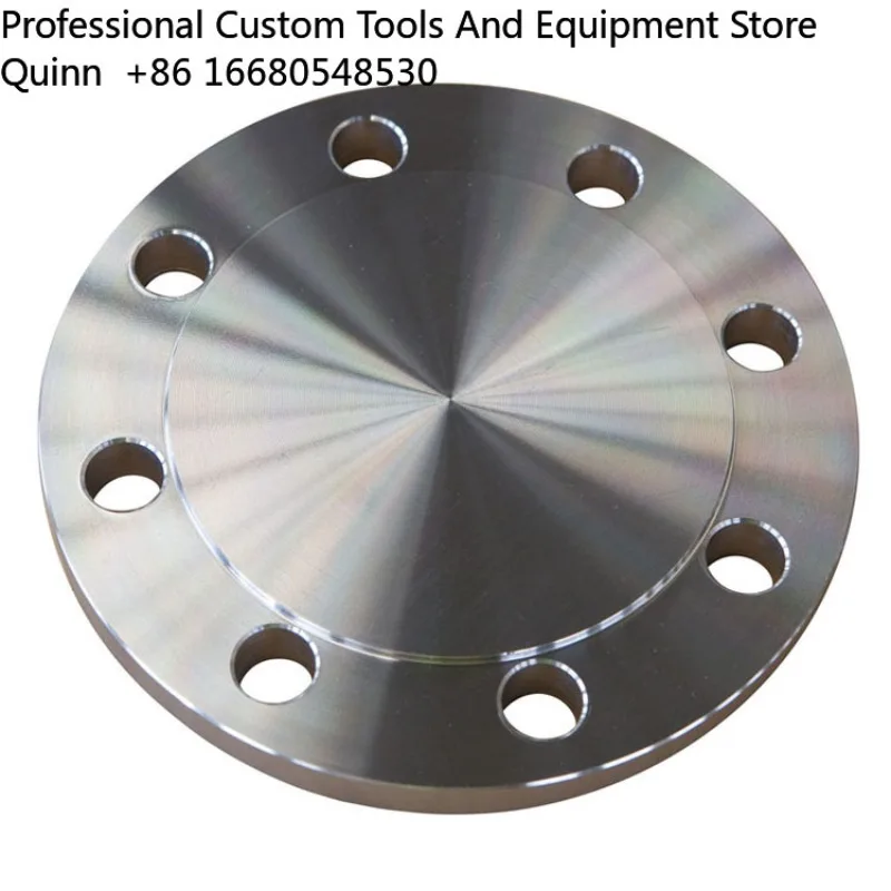 JURapid Dispatch Low MOQ ized SS316 Stainless Steel Blind Flange for Oil   Pipeline Engineering