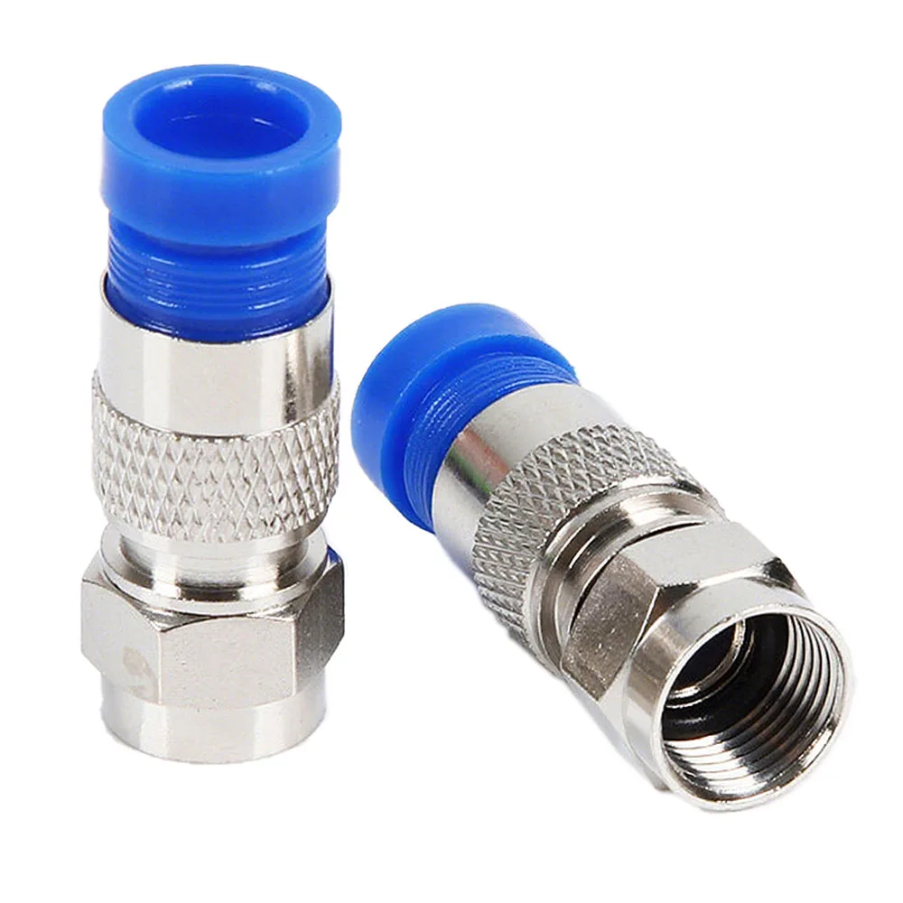 10Pcs F-Type RG6 Co…