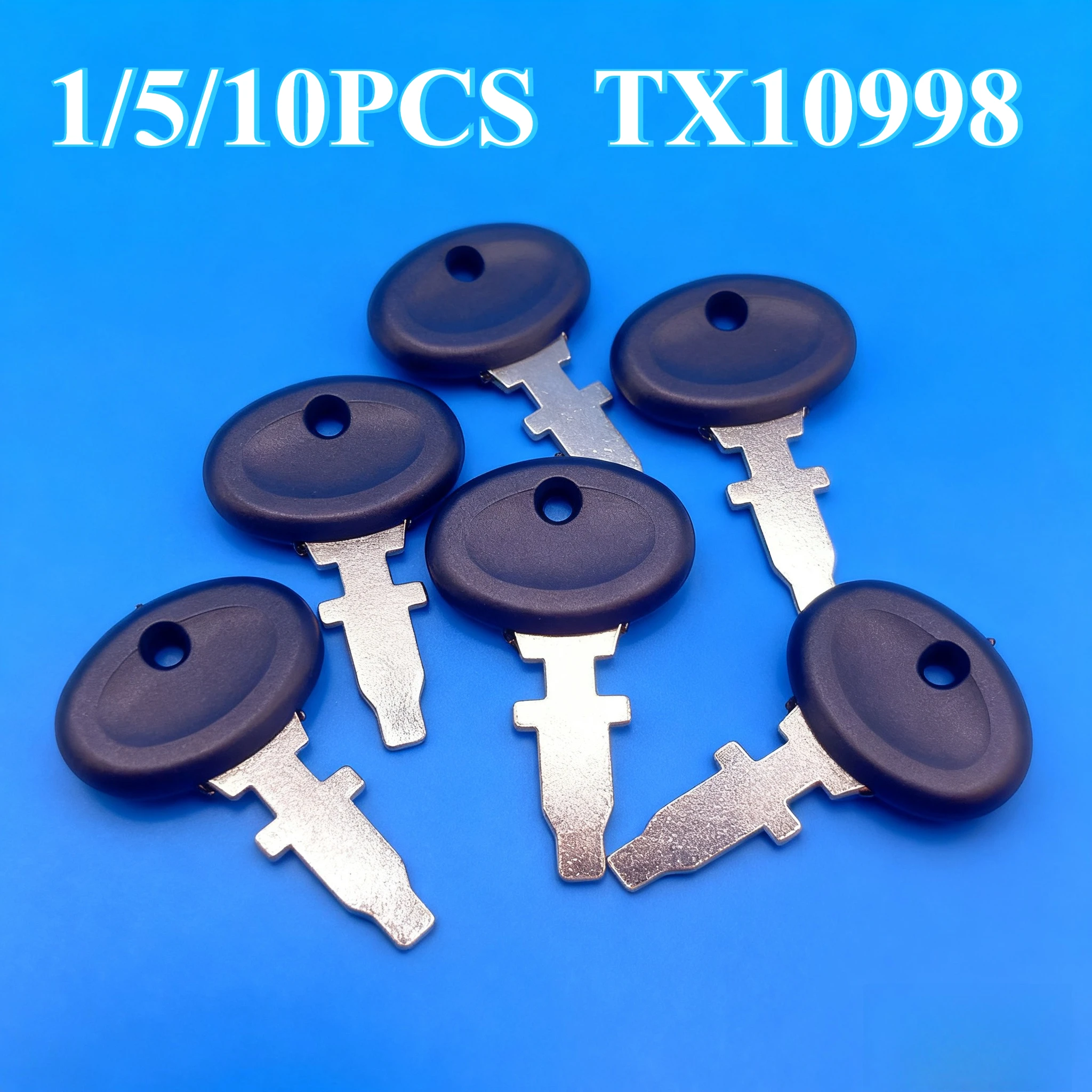 1/5/10PCS TX10998 Universal Tractor Ignition Key for Fiat TS113R Auto Interior Parts 4027705/87569357