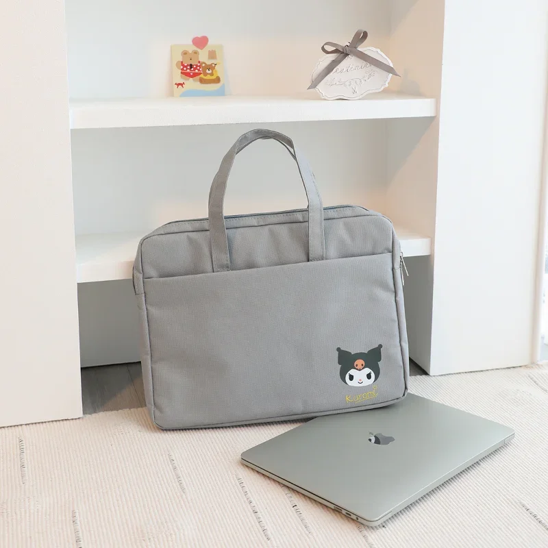 Sanrio My Melody Kuromi Cinnamoroll Laptop Bag Suitable 14/15 Inch Laptops Portable Travel Storage Bag Shock-proof Fall-proof