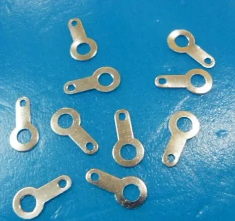 

10000pcs/lot double hole big hole diameter:3.2 solder pin terminal connector 8 type metal Copper plated with silver