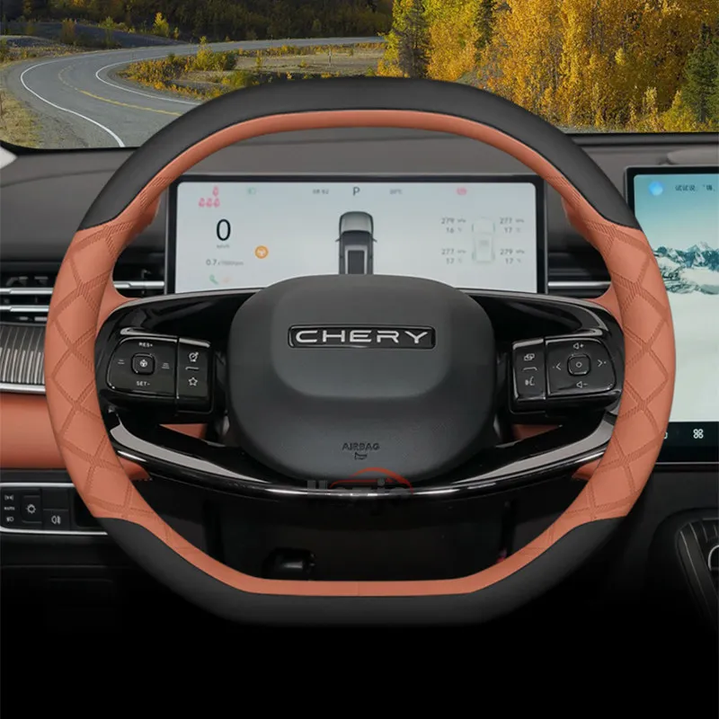 Leather Car Steerin…