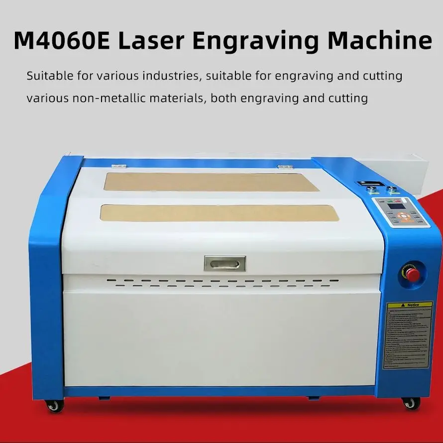 2024 NEW 100W 4060 laser co2 cutting engraving machine TopWisdom system  CW3000 water chiller