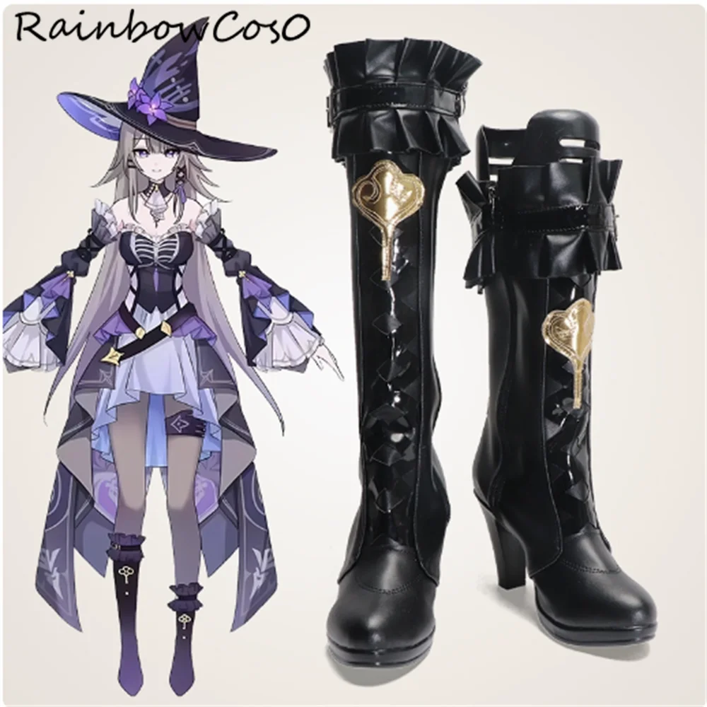 

Herta Honkai Impact Honkai: Star Rail Cosplay Shoes Boots Anime RainbowCos0 Christmas Game Anime Halloween W4431