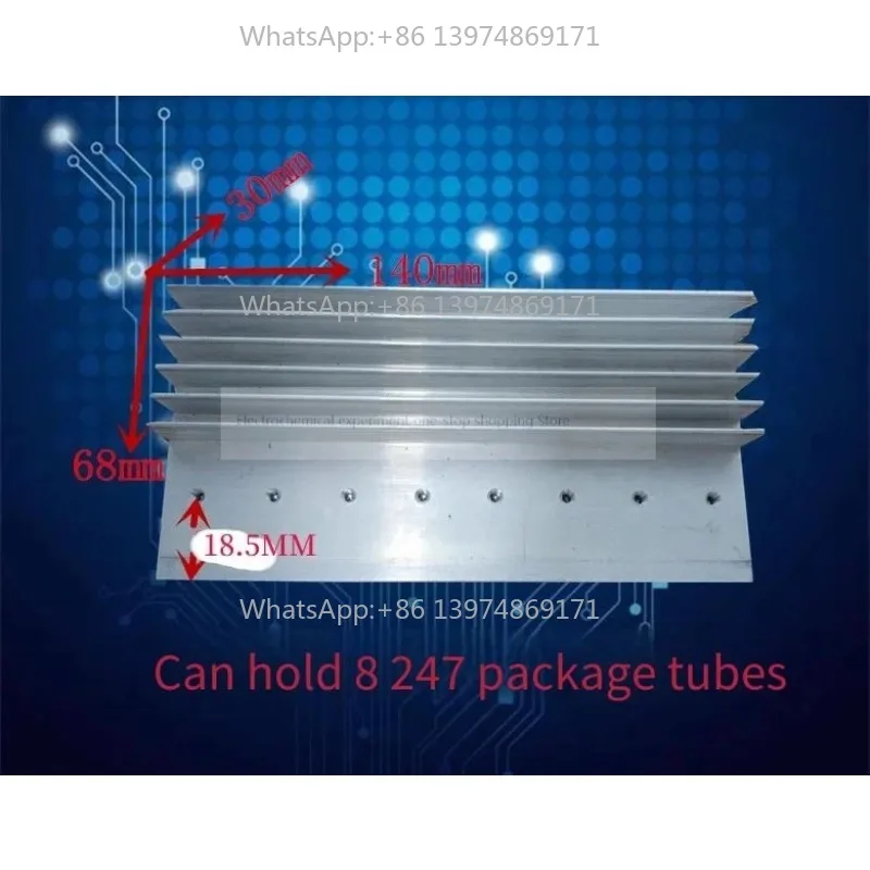 Aluminum Heat Sink for High Power Large Tube Heat Sink M3 Screw TO247 Large Tube