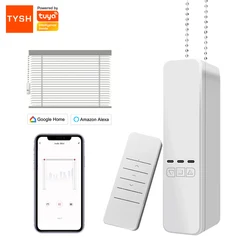 TYSH WiFi Motorized Chain Roller Blinds Shade Shutter Drive Electric Curtain Motor RF Remote Tuya Smart App Control Alexa/Google