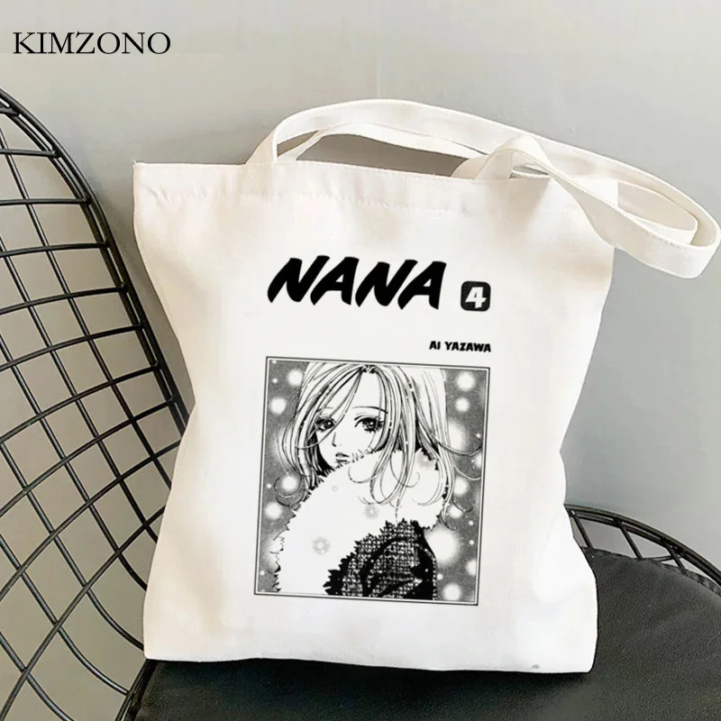 Nana Osaki shopping bag shopper bolsa eco tote cotton bag foldable ecobag sacola sacolas