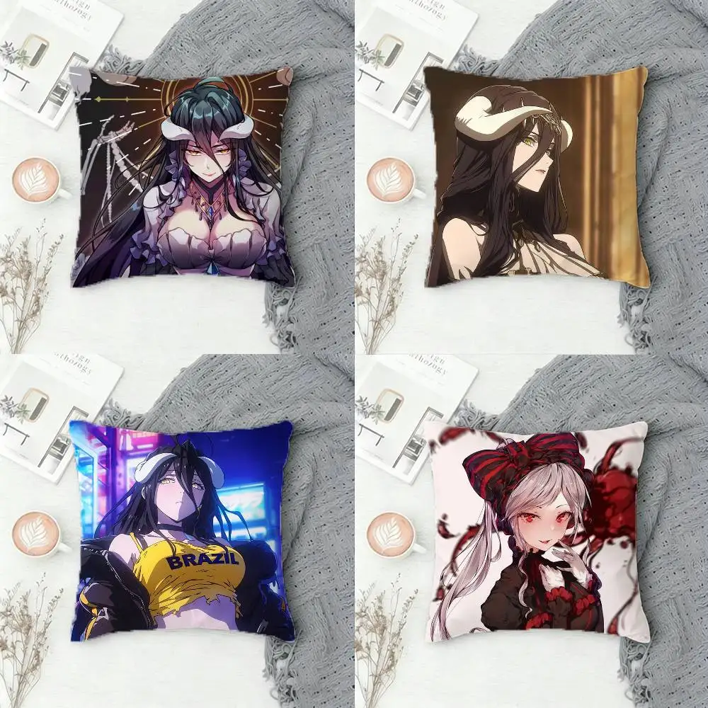 

O-Overlord Double-sided Printed Square Decorative Cushion Cover for Sofa Living Room Home Decor