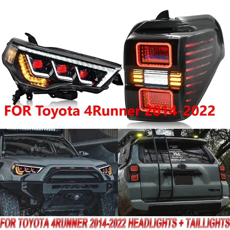 

Для Toyota 4Runner 2014-2022 1Seat Devil Eye светодиодные фары и задние фонари комбинированные
