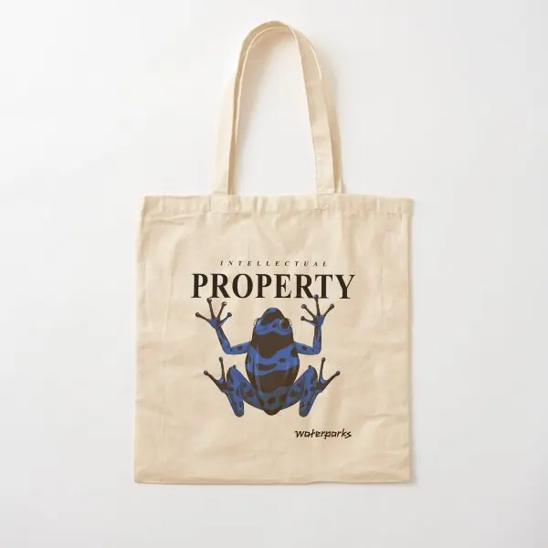 Waterparks Merch Intellectual Property C  Canvas Bag Tote Ladies Casual Unisex Handbag Travel Shoulder Bag Fabric Grocery Women